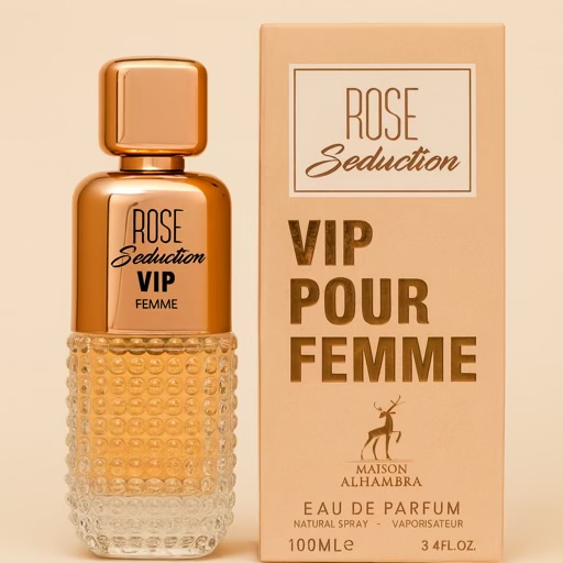 ادو پرفیوم زنانه رز سداکشن وی آی پی فم الحمبرا ١٠٠ میل | Rose Seduction VIP Femme Alhambra