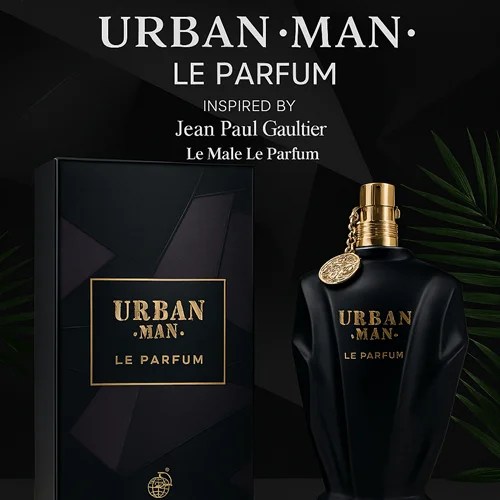 ادکلن اربن من له پرفیوم (URBAN MAN LE PARFUM) فرگرانس ورد | 100 میل | مشابه ژان پل گوتیه له میل