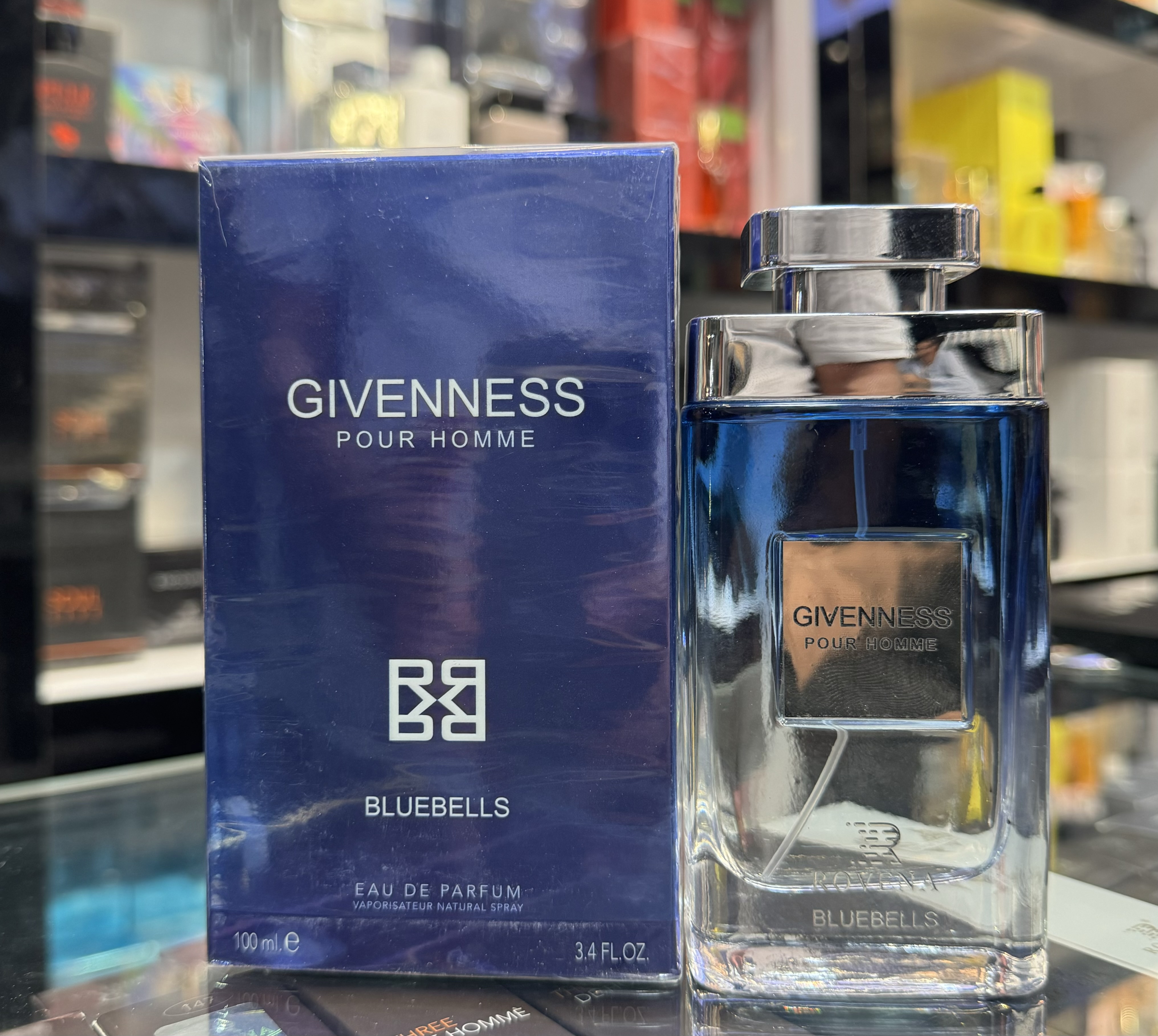 عطر ادکلن مردانه جیوانچی بلو لیبل روونا (Rovena Givenchy Blue Label)حجم ١٠٠ میل