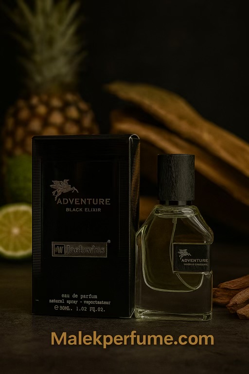 ادکلن ادونچر بلک الکسیر ۳۰ میل جکوینز | Jackwins Adventure Black Elixir | مشابه کرید اونتوس