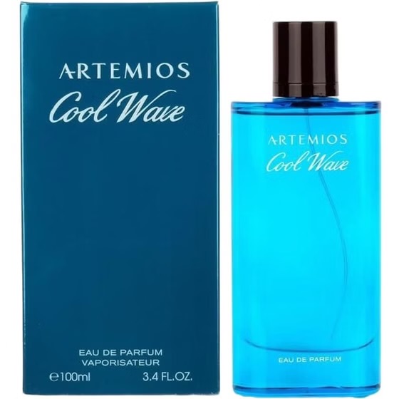 ادو پرفیوم مردانه آرتمیوس مدل کول واتر ARTEMIOS Cool Wave حجم 100 میلی لیتر