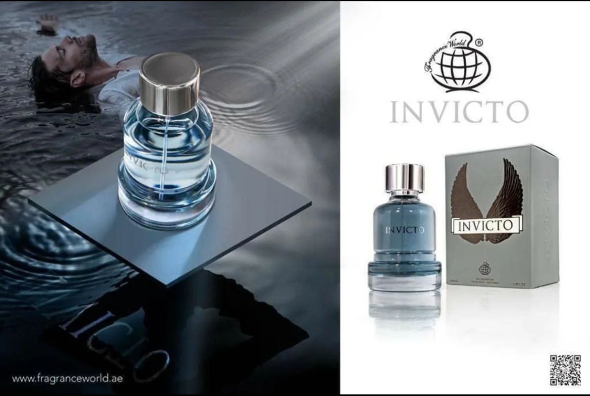 ادکلن مردانه اینوکتوس فرگرانس ورد ۱۰۰ میل |Fragrance World Invicto