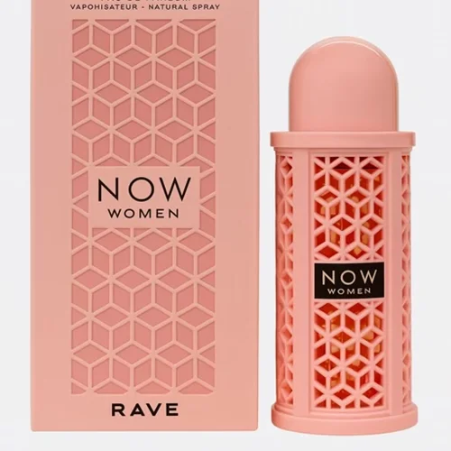 عطر زنانه لطافه ریو ناو Lattafa Rave Now Women حجم ۱۰۰ میل | رایحه شیرین و مدرن