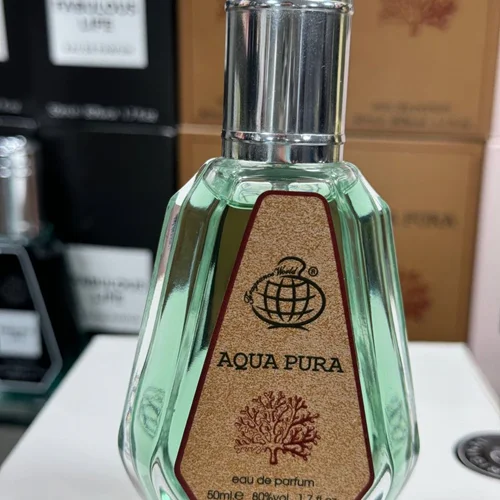 ادوپرفیوم طرح مگاماره 50 میل آکوا پورا شرکت فرگرنس وورد-50ml Aqua pura