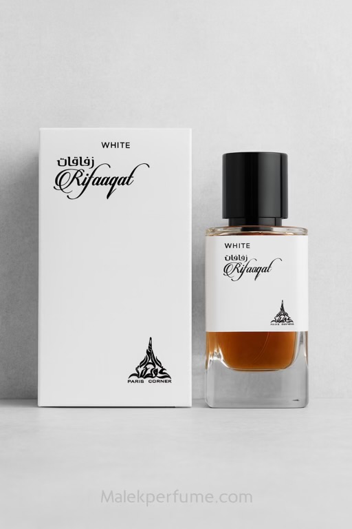 ادکلن رفاقات سفید پاریس کرنر 85 میل | مشابه ایو :/سن لورن بیبی کت | RIFAAQAT White