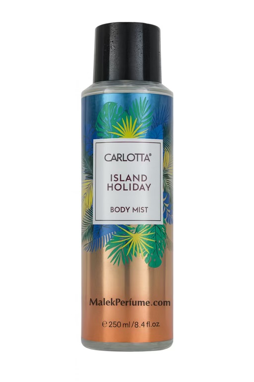 بادی اسپلش CARLOTTA مدل ISLAND HOLIDAY حجم ٢۵٠ میل