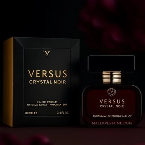 ادکلن زنانه فراگرنس ورد مدل ورسوس کریستال نویر حجم 100 میلیلیتر | Fragrance World Versus Crystal Noir (مشابه ورساچه کریستال نویر)