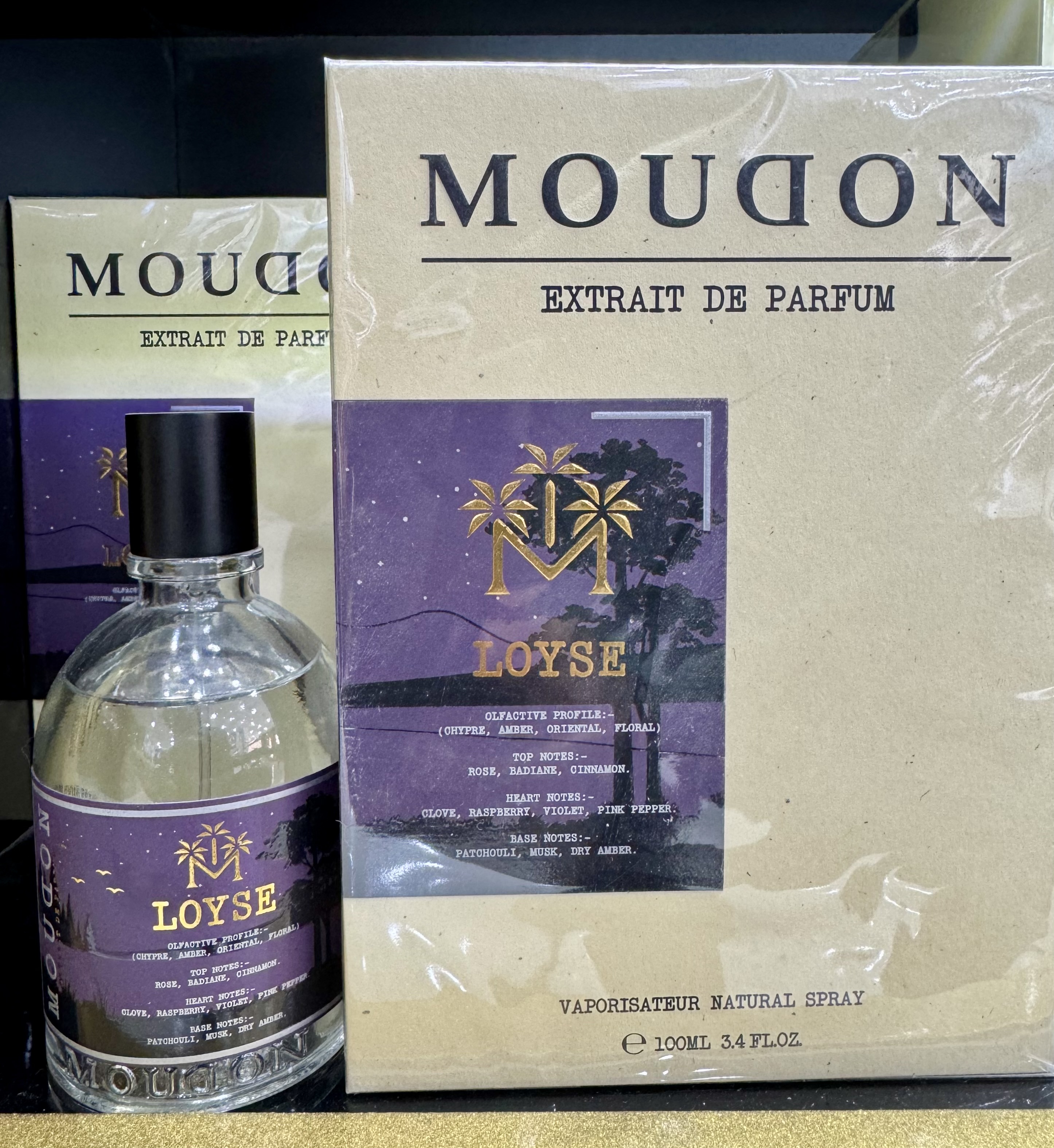 اکسترا ادو پرفیوم مردانه و زنانه مودون مدل LOYSE حجم 100 میل