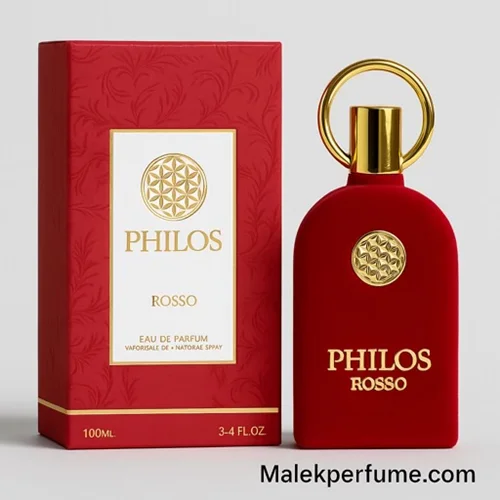ادو پرفیوم زنانه الحمبرا فیلوس قرمز مدل Philos Rosso حجم 100میلی لیتر