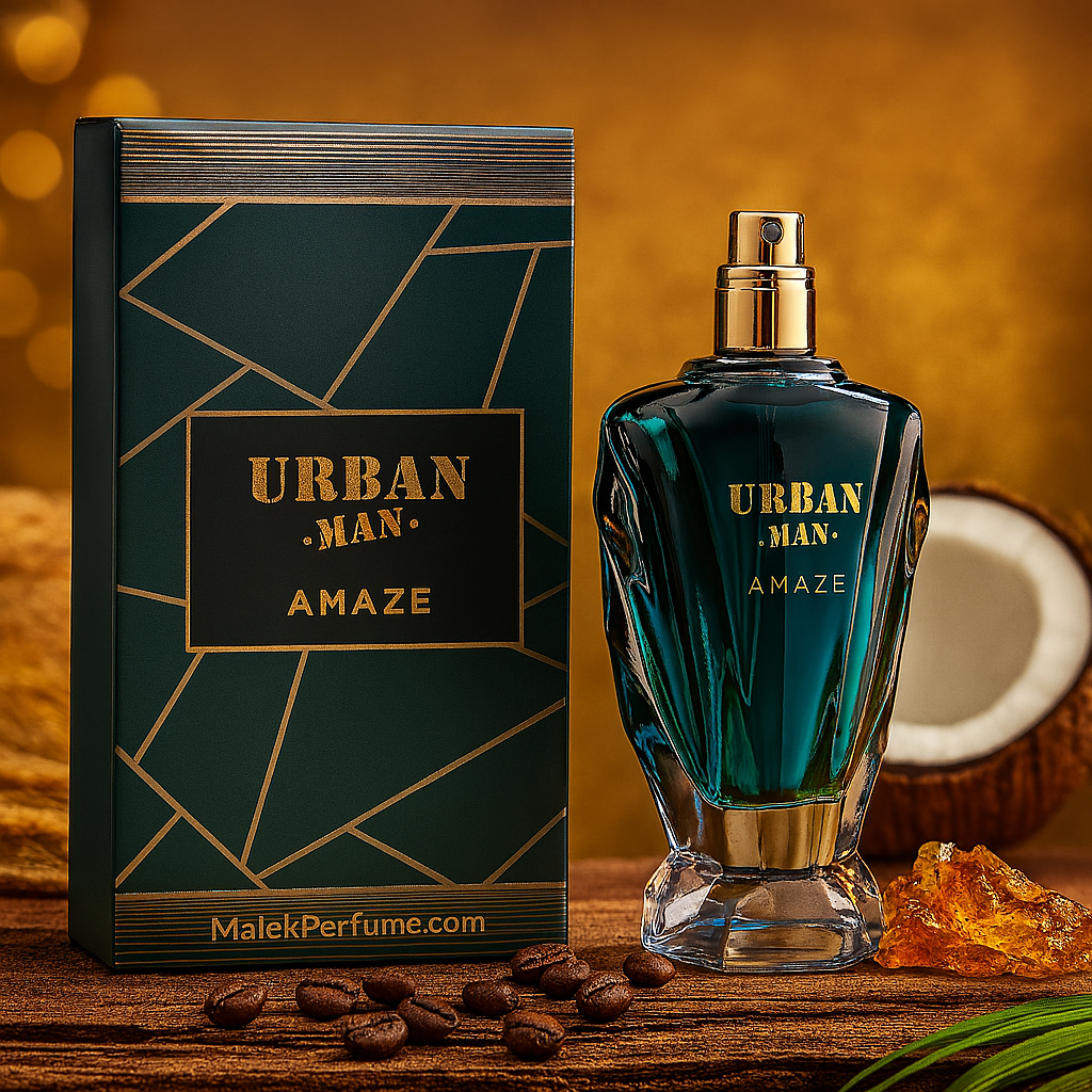 ادکلن اربن من اماز (URBAN MAN AMAZE) فرگرانس ورد | 100 میل | مشابه ژان پل گوتیه له بو له پرفیوم  ت