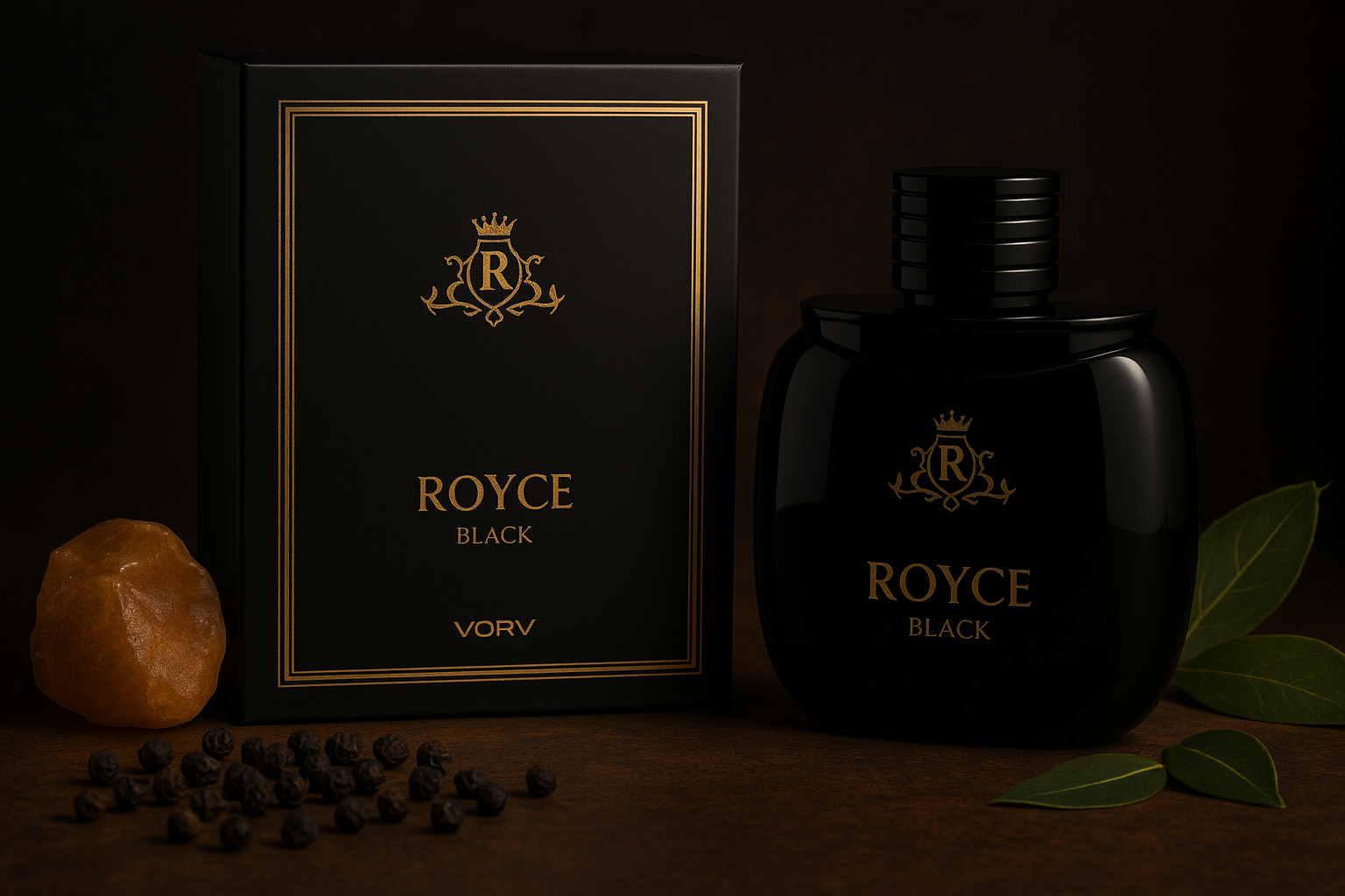 ادکلن رویس بلک ورو لطافه ١٠٠ میل ROYCE BLACK