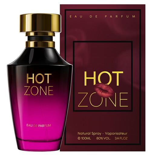 ادکلن فراگرنس ورد هات زون ۱۰۰ میل | Fragrance World Hot Zone رایحه 212 زنانه کارولینا هررا