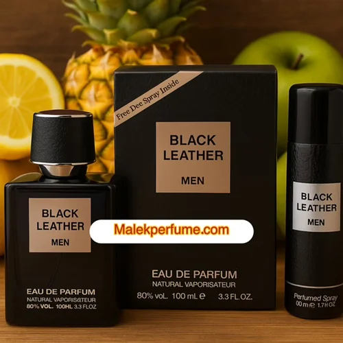عطر ادکلن مردانه بلک لیدر فراگرنس ورد حجم ۱۰۰ میلیلیتر | Fragrance World Black Leather (مشابه کرید اونتوس)