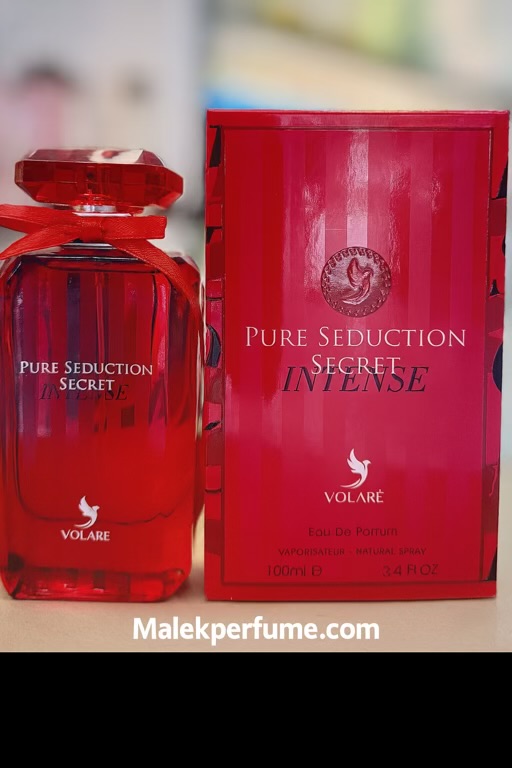 ادکلن پیور سداکشن سکرت اینتنس ولار Pure Seduction Secret Intense Volare (ویکتوریا سکرت بامبشل اینتنس Victoria Secret Bombshell Intense) ١٠٠ میل