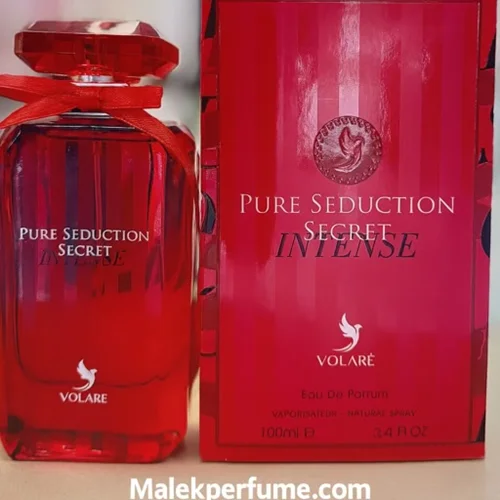 ادکلن پیور سداکشن سکرت اینتنس ولار Pure Seduction Secret Intense Volare (ویکتوریا سکرت بامبشل اینتنس Victoria Secret Bombshell Intense) ١٠٠ میل