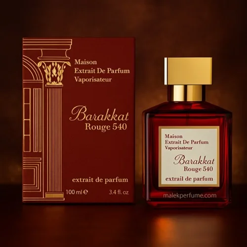 عطر ادکلن باکارات رژ قرمز فرگرانس ورد مدل Barakkat Rouge 540 حجم 100 میلیلیتر | Fragrance World Barakkat Rouge 540