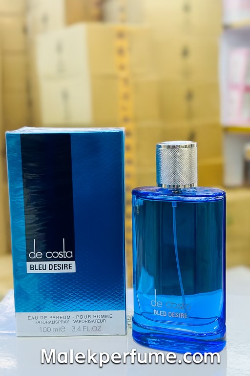 عطر ادکلن مردانه فراگرنس ورد دانهیل دیزایر آبی فرگرنس ورد د کاستا بلو دیزایر ادوپرفیوم ۱۰۰ میل (Fragrance Dunhill Desire Blue) Fragrance World De costa Bleu Desire – Desire Blue Alfred Dunhill 100ml