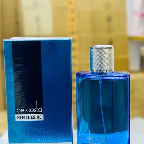 عطر ادکلن مردانه فراگرنس ورد دانهیل دیزایر آبی فرگرنس ورد د کاستا بلو دیزایر ادوپرفیوم ۱۰۰ میل (Fragrance Dunhill Desire Blue) Fragrance World De costa Bleu Desire – Desire Blue Alfred Dunhill 100ml