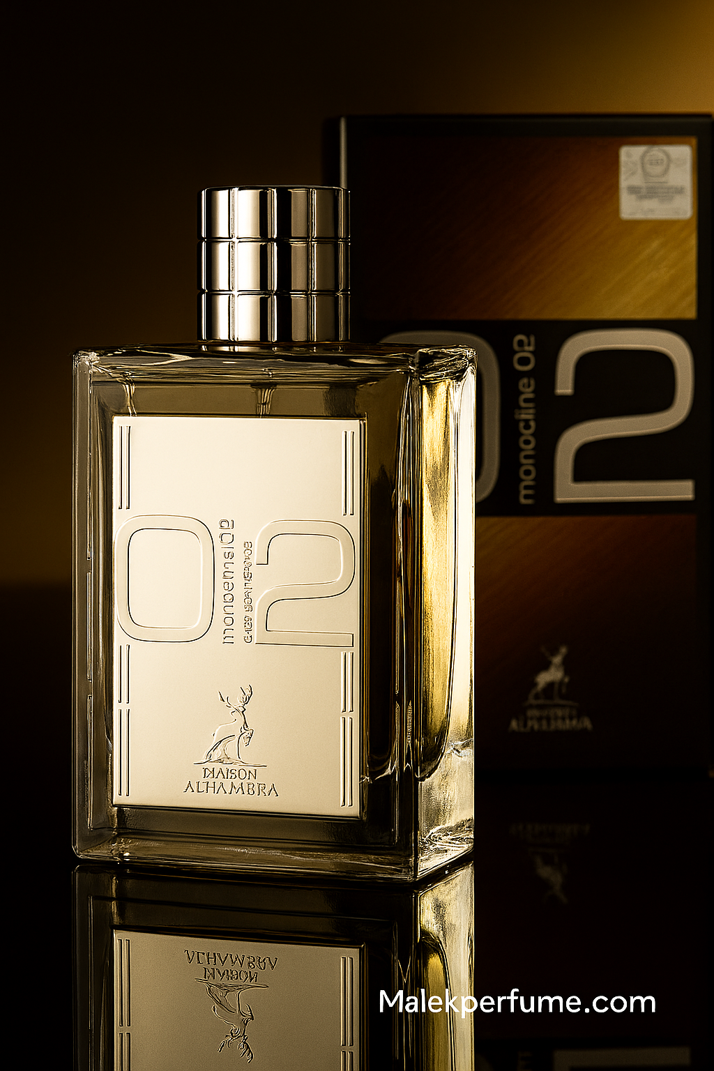 ادکلن اسپرت الحمبرا مدل مونو کلاین مولکول 02 حجم ١٠٠ میل