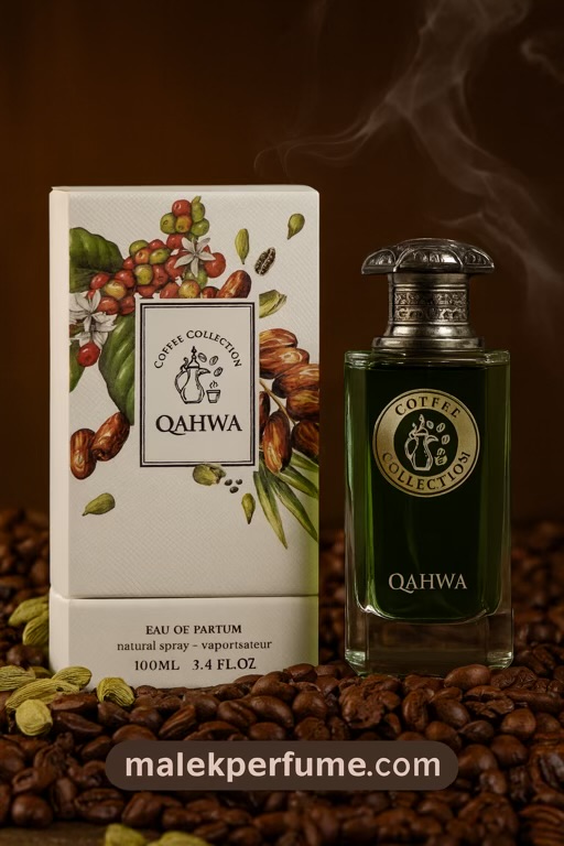 ادکلن قهوه (Qahwa) فرگرنس ورد 100 میل | عطر گرم عربی با رایحه قهوه
