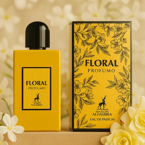 خرید ادکلن فلورال پرفومو الحمبرا ۱۰۰ میل | مشابه Gucci Bloom Profumo di Fiori