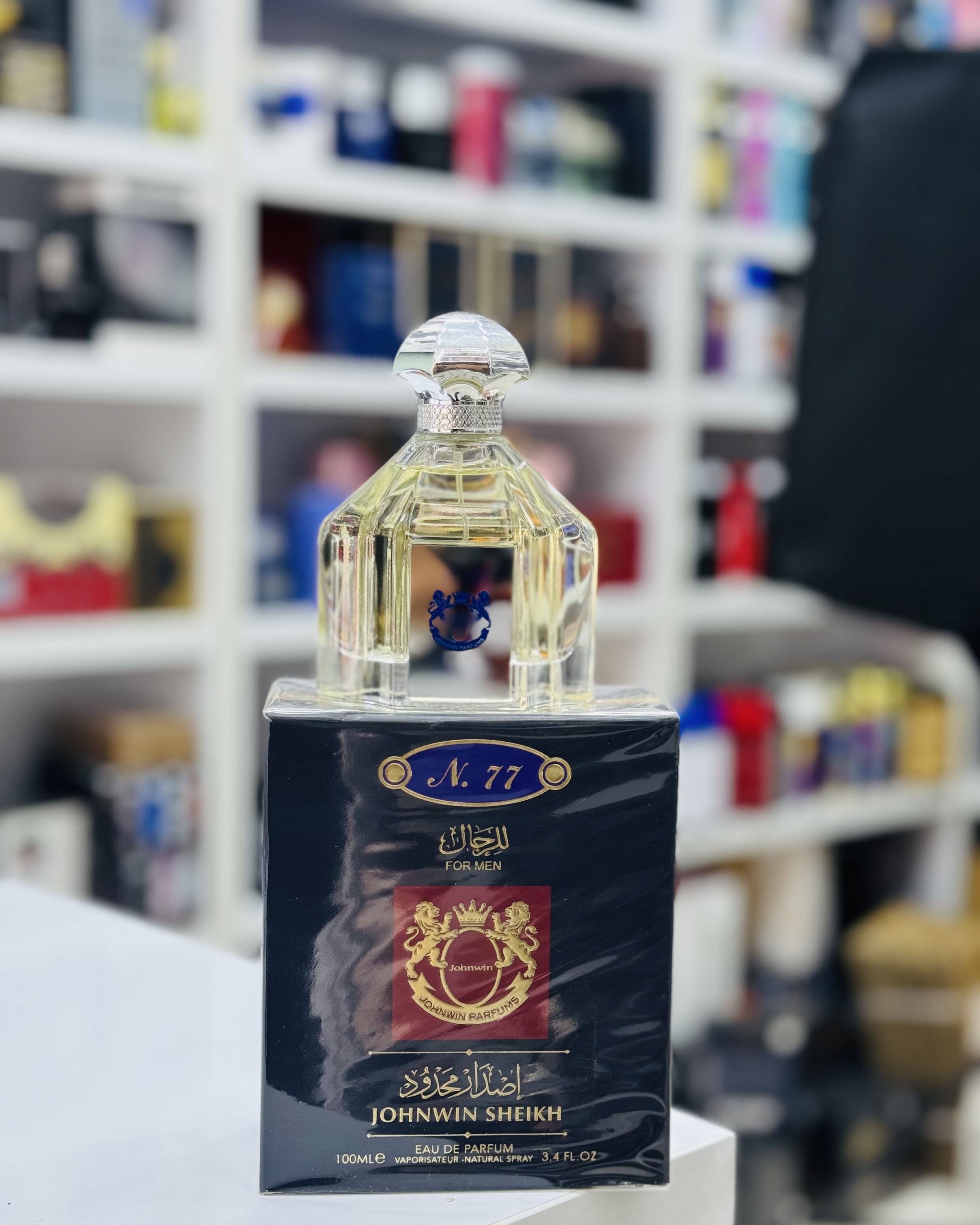عطر ادکلن جانوین شیخ 77 شیخ کلاسیک 77 جانوین جکوینز ۱۰۰ میل Johnwin Sheikh