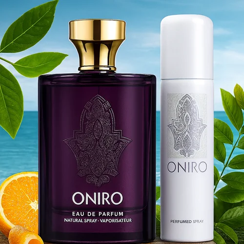 ادکلن اونیرو مردانه فرگرانس ورد 100 میل (همراه با اسپری) (Oniro(Fragrance World