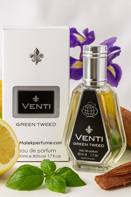 ادکلن مردانه ونتی گرین تویید فرگرانس ورد 50 میل | Venti Green Tweed | مشابه گرین آیریش تویید