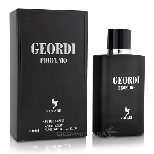 ادوپرفیوم جوردی پروفومو ولار Geordi Profumo Volare جورجیو مشکی ولار ١٠٠ میل
