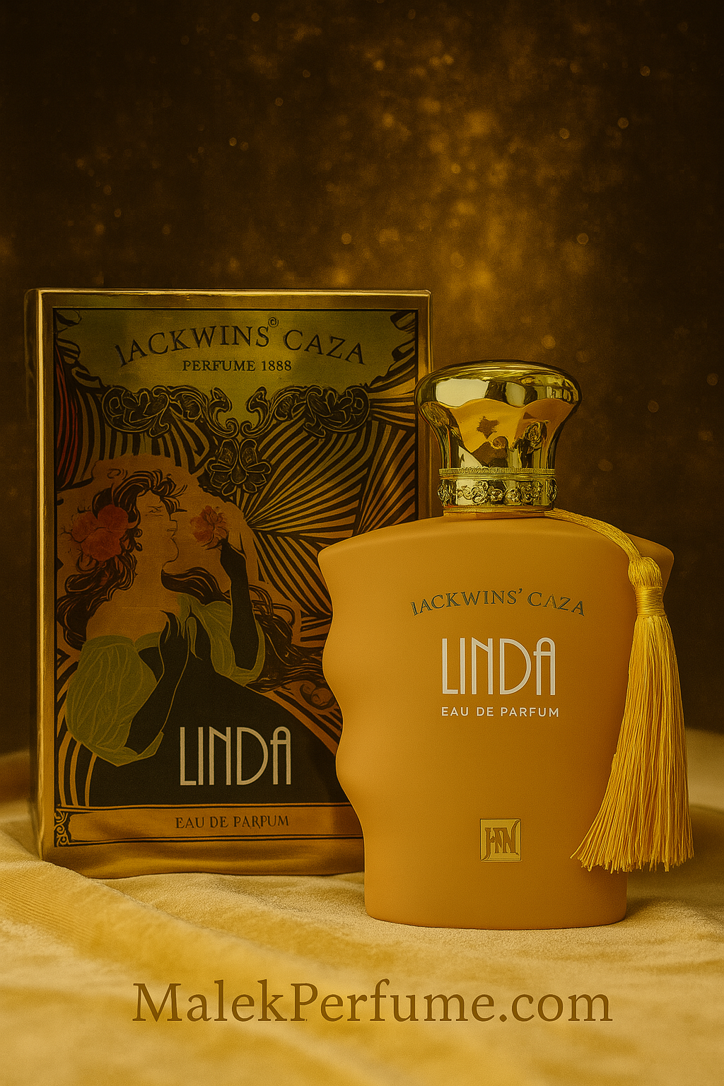 ادکلن لیندا جانوین 100 میل | JACKWINS LINDA CAZA | مشابه کازاموراتی لیرا