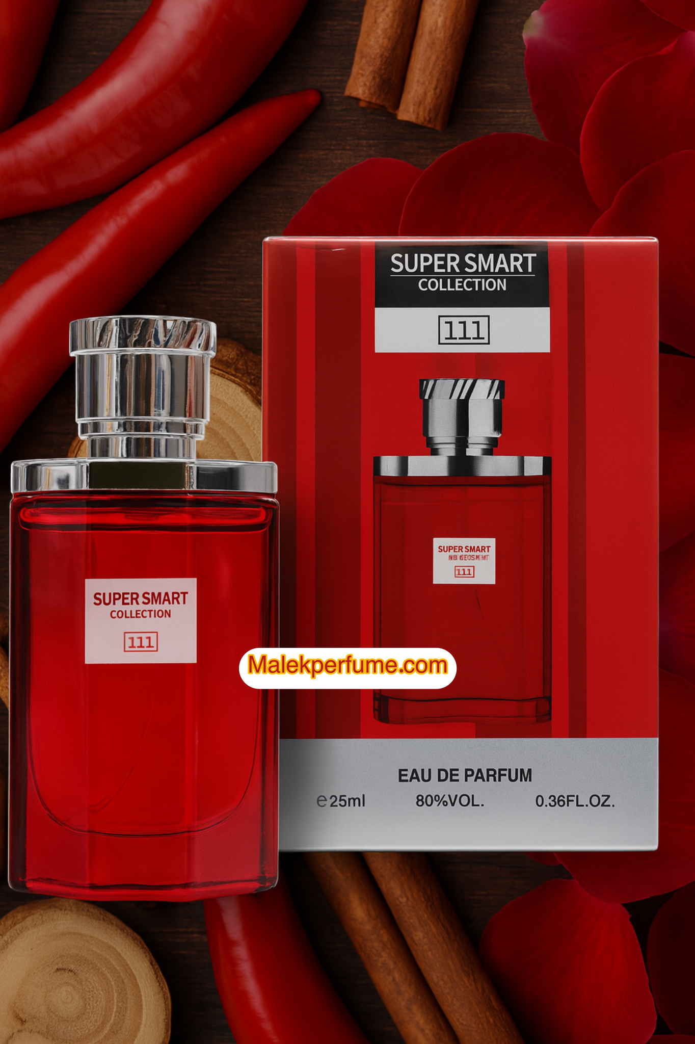 ادکلن مردانه دانهیل قرمز سوپراسمارت ۲۵ میل | Dunhill Red Supersmart Code 111