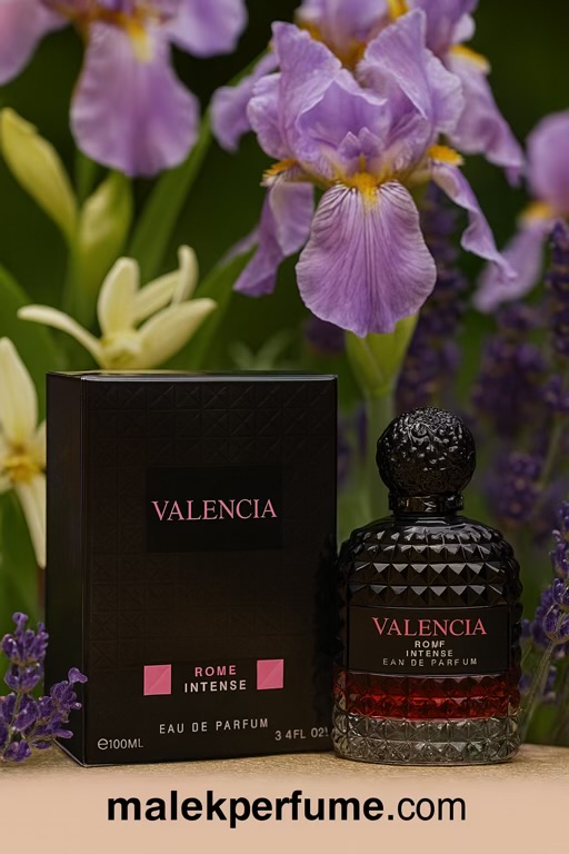 ادکلن والنسیا رم اینتنس VALENCIA ROME INTENSE مردانه ۱۰۰ میل | مشابه والنتینو اومو بورن این روما اینتنس | عطریات ملک‌محمدی