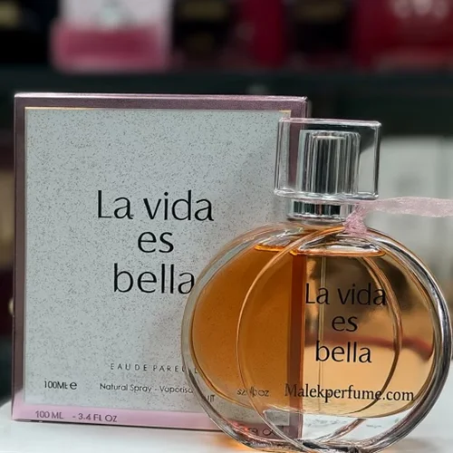 ادو پرفیوم زنانه فراگرنس ورد لا ویدا اس بلا ۱۰۰ میل | Fragrance World La Vida Es Bella (مشابه Lancome La Vie Est Belle)