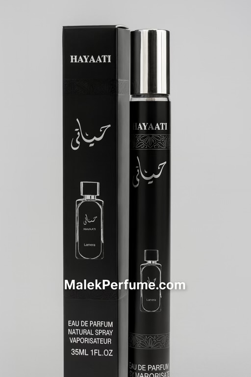 ادکلن حیاتی مشکی لطافه ۳۵ میل | مشابه اینوکتوس | Lattafa Hayati Black 35ml