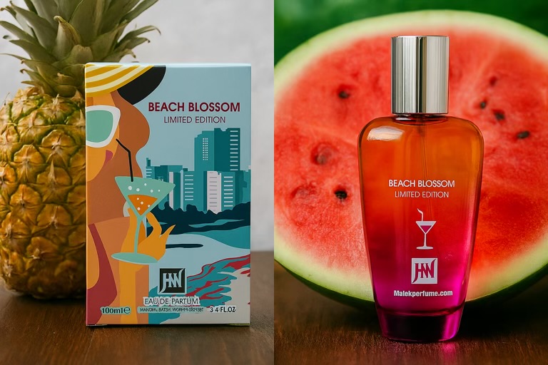 ادکلن زنانه بیچ بلوسوم جکوینز رایحه اسکادا میامی بلوسوم 100 میل | BEACH BLOSSOM LIMITED EDITION