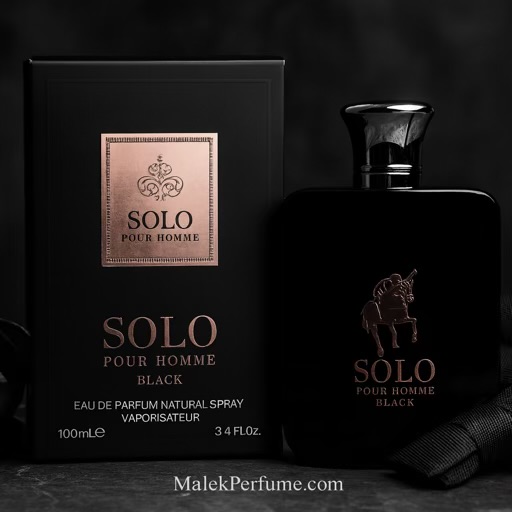 ادکلن سولو بلک فرگرانس ورد ۱۰۰ میل | Fragrance World Solo Black مشابه رالف لورن پولو بلک