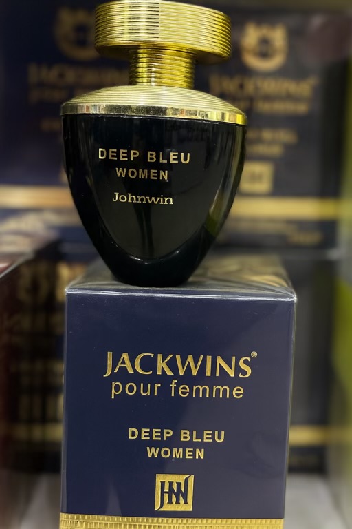 ادکلن زنانه جانوین دیپ بلو 100 میل | Johnwin Versace Pour Femme Dylan Blue | مشابه ورساچه دیلان بلو زنانه