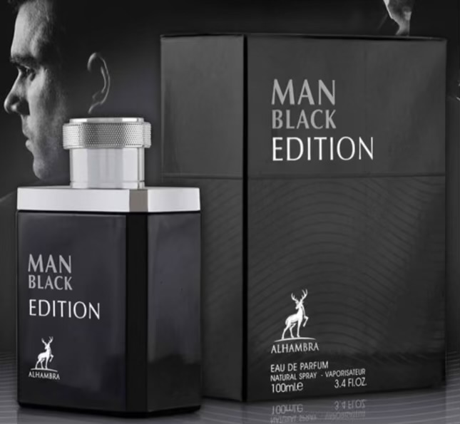 ادکلن من بلک ادیشن الحمبرا 100 میل | مشابه مون بلان لجند (Mont Blanc Legend)