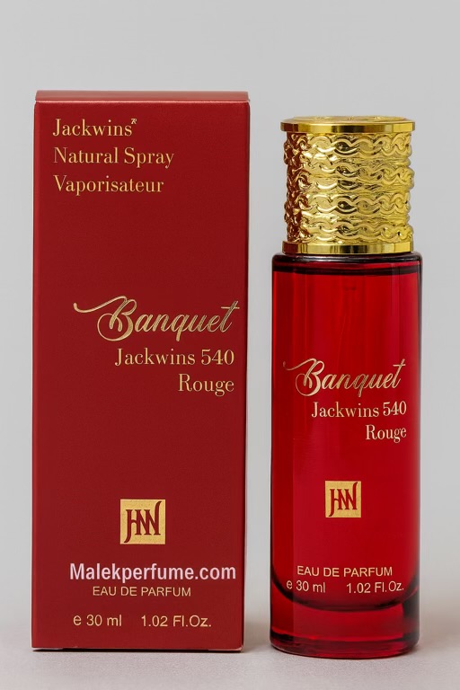 ادکلن باکارات رژ ۵۴۰ قرمز ۳۰ میل جکوینز | Banquet Rouge 540 | مشابه Maison Francis Baccarat