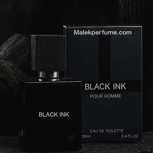 عطر ادکلن مردانه انکر نویر یا لالیک مشکی فراگرنس ورد بلک اینک پور هوم ۱۰۰ میل (Fragrance World Lalique Encre Noir