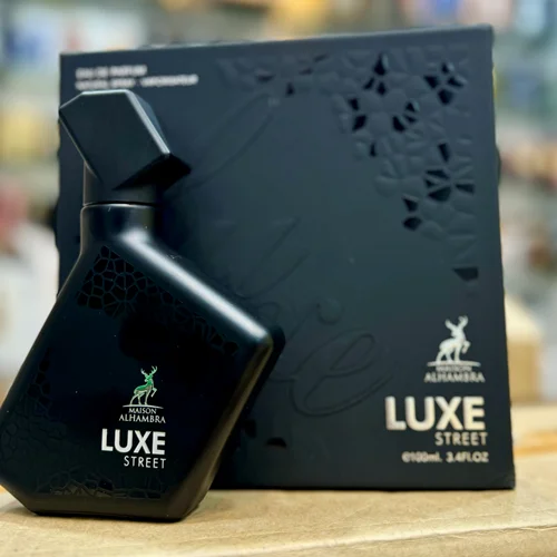 عطر 100 میلی لیتری لوکس استریت الحمبرا Maison Alhambra Luxe Street Eau de Parfum