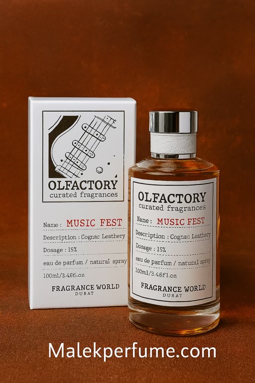 ادکلن فراگرنس ورد مدل اولفکتوری موزیک فست (Fragrance World Olfactory Music Fest) حجم ۱۰۰ میل – رایحه Maison Martin Margiela Jazz Club