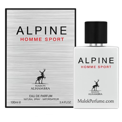 ادوپرفیوم الحمبرا آلپاین هوم اسپرت Alhambra Alpine Homme Sport مردانه حجم 100 میلی لیتر ا Alhambra