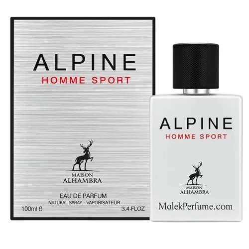 ادوپرفیوم الحمبرا آلپاین هوم اسپرت Alhambra Alpine Homme Sport مردانه حجم 100 میلی لیتر ا Alhambra