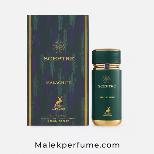 عطر ادکلن سپتر مالاکیت سبز الحمبرا بولگاری له جم کبرا ۱۰۰ میل اصل