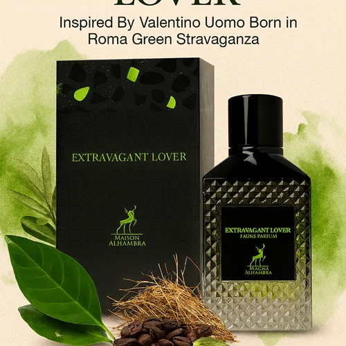 ادکلن اکستراوگانت لاور الحمبرا ١٠٠ میل مشابه والنتینو اومو بورن این روما گرین استراوگانزا