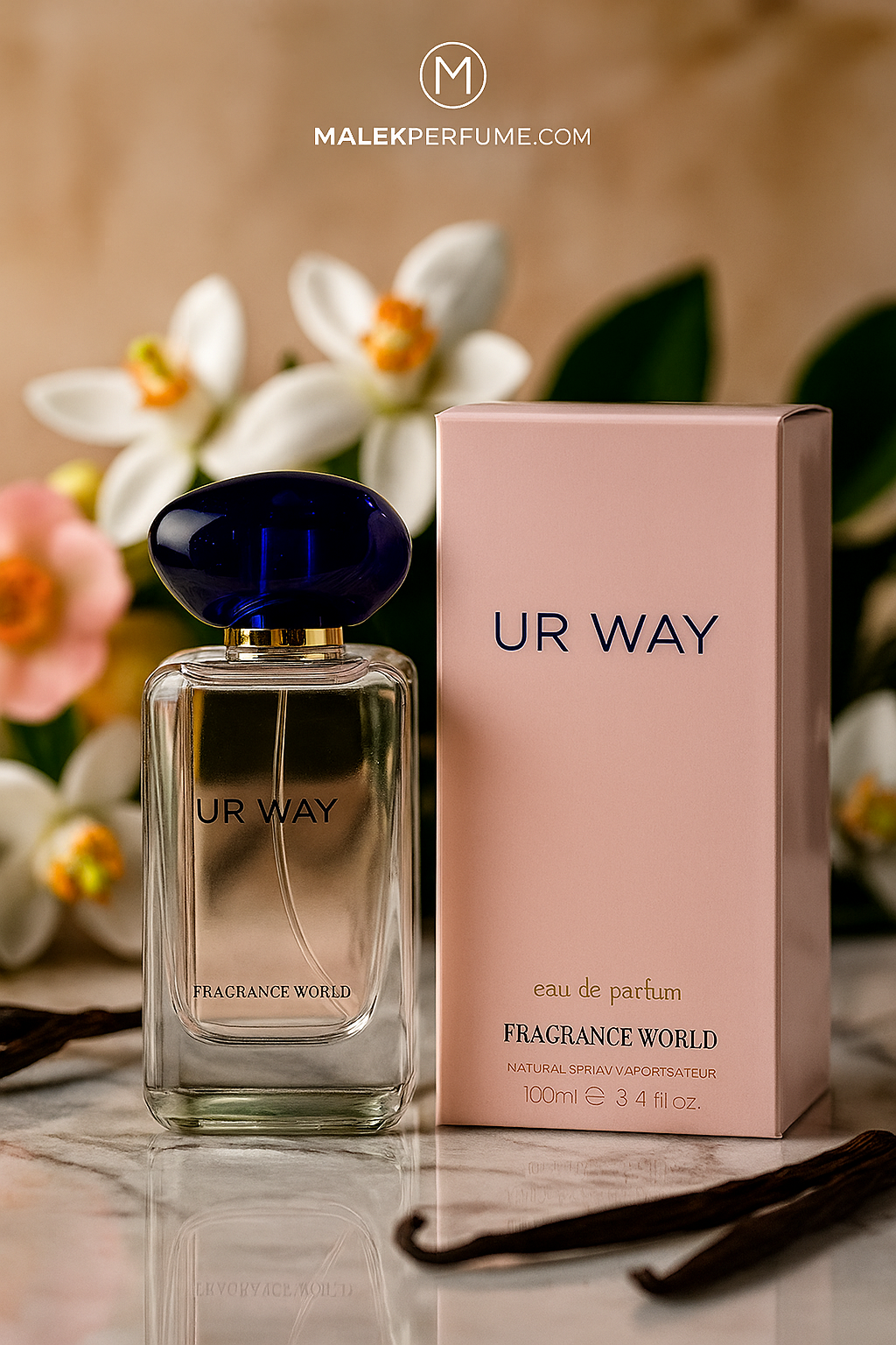 عطر ادکلن مای وی فراگرنس ورد مدل UR WAY حجم 100 میلی لیتر