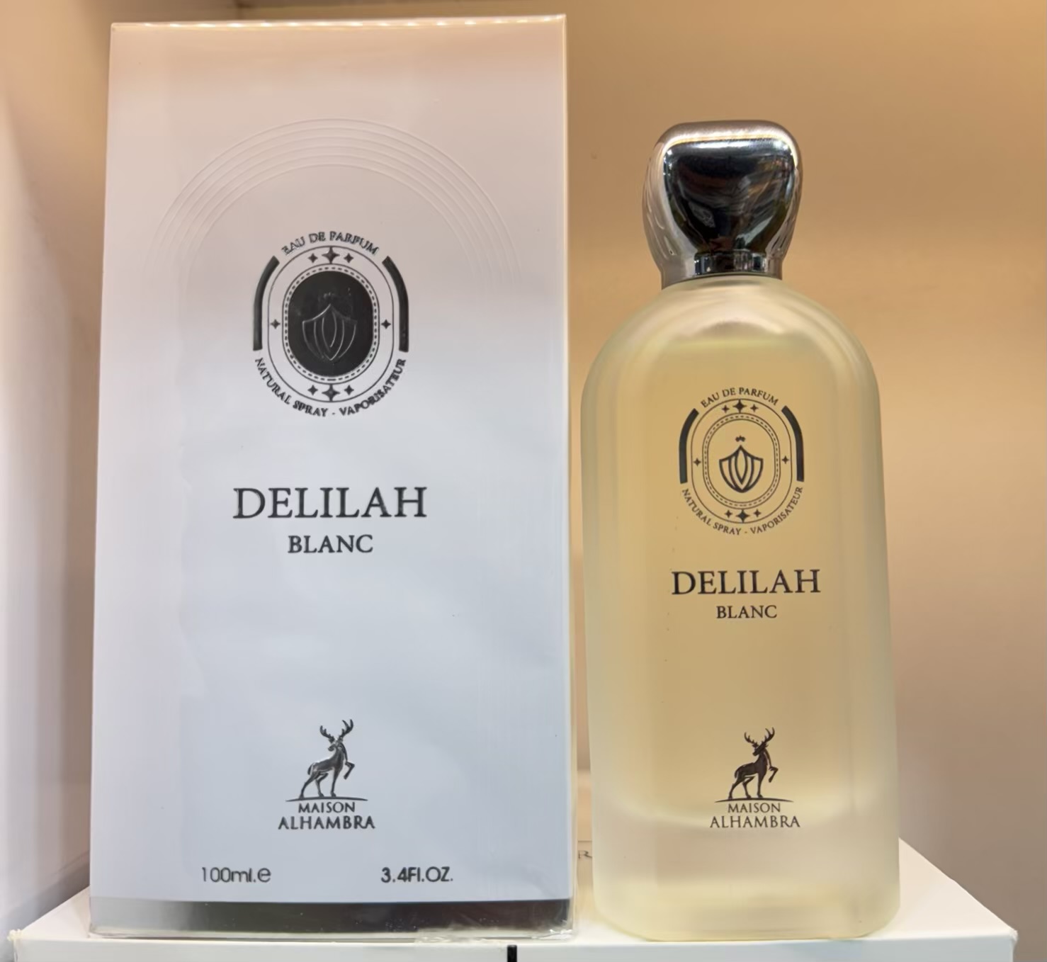 ادکلن دلیله بلانک الحمبرا مشابه عطر مارلی والایا حجم 100 میل