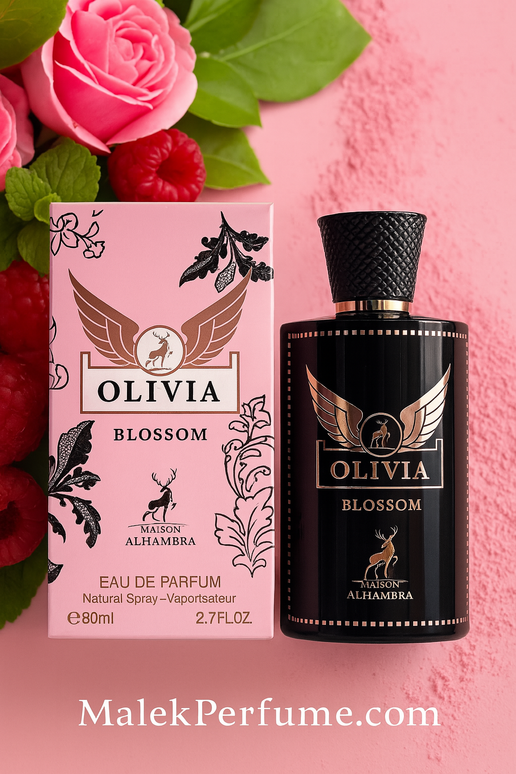 عطر ادکلن الیویا بلوسوم الحمبرا “پاکورابان المپیا بلوسوم الحمبرا” حجم 80 میل