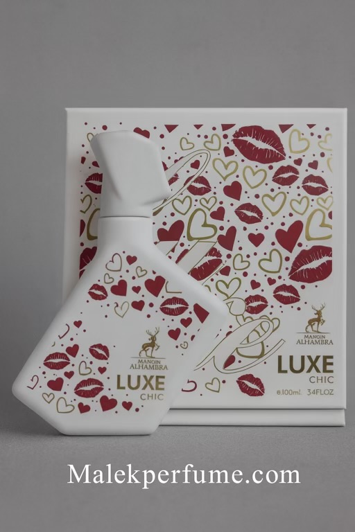 ادکلن لوکس چیک Luxe Chic الحمبرا 100 میل | Maison Alhambra Luxe Chic | رایحه گلی چوبی زنانه
